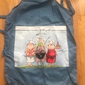 Mens barbecue apron